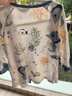 春秋新款婴儿内衣套装全棉儿童秋衣裤宝宝高腰护肚家居服E E-2小海马(偏小一码) 100 实拍图