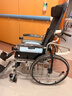 怡辉（YIHUI）轮椅瘫痪老人专用出行轻便折叠可躺带坐便器可大小便扶手可掀YY02 实拍图