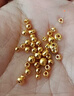 御邪足金999光面算盘珠隔断珠黄金垫片DIY手串手链金配饰 算盘珠:约0.03g 实拍图