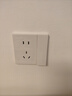 公牛（BULL）开关插座 G60系列一开双控五孔带开关插座超薄面板G60E334亮面白 实拍图