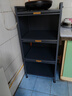 七序厨房置物架落地多层防尘收纳柜家用微波炉烤箱储物柜碗柜餐边柜 【特厚】二门三层长50宽32高80 实拍图