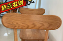 原始原素 实木餐椅简约现代饭桌椅子橡木蝴蝶椅餐桌椅 蝴蝶椅*2 A7121 实拍图