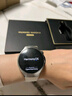 HUAWEI WATCH 5 42mm基础款不锈钢表壳金星白素皮复合表带X-TAP智感窗eSIM通信手表华为智能手表watch5 实拍图