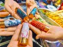 DROHOO故风宫口红套装礼盒中国风复古刺绣雕花套盒颐和园同款七夕节送礼 刺绣雕花口红礼盒装（5支） 实拍图