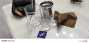 欧乐多（Olodo）德国旅行茶具玻璃快客杯一壶二杯316不锈钢茶水分离便携茶具套装 高硼硅一壶两杯+316茶滤+收纳包 实拍图