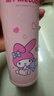 泰福高（TAFUCO）三丽鸥保温杯儿童316不锈钢水杯女大容量双饮杯吸管杯T2384美乐蒂 实拍图