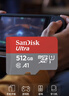 闪迪（SanDisk）512GB TF（MicroSD）内存卡 A1 U1 C10 至尊高速移动版存储卡 读速150MB/s 手机平板游戏机内存卡 实拍图