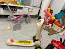 babycare儿童滑板车2-6岁二合一折叠童车重力转向宝宝可坐生日礼物 奥特米 实拍图