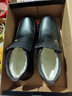 星头啄木鸟冬季保暖棉鞋男士加绒加厚真皮棉靴子中老年爸爸鞋防滑软底羊毛靴 8813黑色棉鞋 41 实拍图