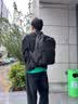 回力（Warrior）双肩包男2026新款大容量轻便旅行出差背包高颜值大学生书包电脑包 黑色【可放16英寸电脑】 实拍图