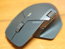 雷柏（Rapoo） MT760mini中小手无线/蓝牙/有线多模办公鼠标 人体工学跨屏传输150小时续航11键可定义 黑色 实拍图
