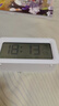 得力（deli）儿童节礼物充电电子闹钟背光家用学生儿童温湿度计床头钟开学升学必备白 LE103A开学必备礼物 实拍图
