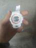夜光数显马卡龙手表学生党小众森系独角兽韩版原宿学生手表 白色 实拍图