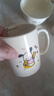 马克杯高颜值ins风陶瓷杯卡通咖啡杯办公室家用早餐喝水杯子可爱 飞机小狗陶瓷杯 实拍图