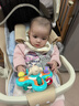 COOKSS宝宝餐椅玩具0-1岁婴儿餐桌吸盘转转乐6个月以上摇铃益智早教玩具 实拍图