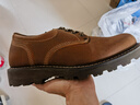 CAT卡特休闲皮鞋工装鞋男鞋经典款工作鞋P721418N3EMC25/18 浅棕色 42 实拍图