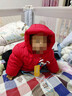 巴拉巴拉童装儿童羽绒服男童女童2025新款春装拜年服红色国风宝宝外套加厚 实拍图