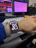 Apple/苹果 Watch Series 10 智能手表GPS款46毫米银色铝金属表壳青云色回环式运动表带MX243CH/B 实拍图