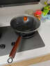 京严铁锅章丘炒锅正宗老式无涂层精铁不粘炒菜锅家用圆底煎锅燃气专用 【宗师级｜古法技艺】适合2-3人  直径 30cm 【三次开锅发货｜不粘不锈｜好养锅】 实拍图