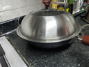 RIVER LIGHT日本极牌进口精铁锅 无涂层炒菜锅30cm平底炒锅电磁炉明火通用 实拍图
