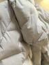 优衣库莫雷加德同款男装女装PUFFTECH空气棉服连帽外套夹克478268 478268/01乳白色 XL 实拍图