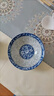 HKML碗盘碟套装家用景德镇碗筷陶瓷器吃饭碗菜盘面汤碗鱼盘勺组合餐具 蓝青花2碗2勺 实拍图