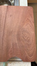 双枪乌金檀菜板 百年龄整木砧案板家用切菜食品抗菌防霉实木40*27*2.5 实拍图