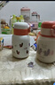 苏泊尔（SUPOR）儿童保温杯学生开学水杯水壶316不锈钢吸管杯背包·粉柚KCV50CL20 实拍图