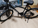 京东京造 XC350山地自行车铝合金禧玛诺21速油压碟刹成年人学生17寸玛瑙黑 实拍图