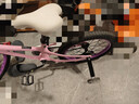 优贝（RoyalBaby）儿童自行车5-9岁男女学生通勤镁合金单车月亮系列 宇航员18寸粉色 实拍图