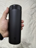 米家 保温杯 316不锈钢水杯 男女士杯子 大容量茶杯便携 350ml黑色 实拍图