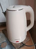 康佳（KONKA）电热水壶 304不锈钢双层防烫 2.2L大容量 家用烧水壶暖水壶开水壶电水瓶 KDSH-2227-W 实拍图