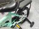 阿米达儿童自行车2-3-6-10岁宝宝单车脚踏车带辅助轮男孩六一儿童节礼物 绿色【辅助轮+后座+礼包】条幅轮 14寸【95-115cm】适合3-7岁宝宝 实拍图