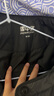 雪中飞秋冬新款内搭轻薄羽绒外穿时尚简约舒适服帖羽绒内恤女 宝石黑|8086 M 165/88A 实拍图