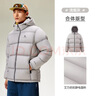 骆驼火山羽绒服男女冬季连帽抗静电鸭绒保暖情侣面包服 M34CR07674B 实拍图