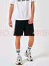阿迪达斯短裤男夏季透气薄款宽松休闲运动梭织五分裤 黑/白 2CS-BW  L 实拍图