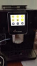 德颐（DEYI）DE-320触摸彩屏全自动咖啡机/家用商用办公室/现磨豆一键意式美式花式咖啡自动奶泡自动清洗双锅炉 黑色 咖啡机+奶罐组合 实拍图
