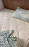 TEENIE WEENIE小熊全棉水洗棉四件套纯棉100%床单床笠被套罩枕套床品宿舍三件套 海盐微风 水绿+米黄 1.5/1.8m床 床单款 被套200*230cm 实拍图
