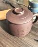 藏壶天下紫砂杯子宜兴原矿手工茶杯大容量水杯隔舱过滤茶水分离杯办公盖杯 君子怀德 490ml 实拍图
