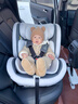 法雷曼儿童安全座椅汽车用0-12岁360度旋转婴儿宝宝车载坐躺i-Size认证 魔力灰pro【钢骨架+支撑腿】 实拍图