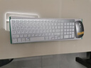 前行者（EWEADN）无线蓝牙键盘鼠标套装双模低音笔记本台式电脑商务办公打字便携超薄剪刀脚设计可充电键鼠套装外设 金属银【键鼠套装】全系统兼容-多设备连接 实拍图
