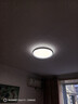 公牛（BULL）LED吸顶灯MX-E048C-BS三段调光卧室灯(M16-A)48W简约灰色 送安装 实拍图