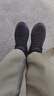 多走路沙影鞋丨秋季新款羊毛保暖舒适轻便通勤休闲鞋商务鞋男女鞋板鞋 【男/女】耀石黑 40 实拍图