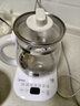 美的（Midea）家用养生壶 1.5L全自动玻璃烧水壶 多段保温电热水壶 一体恒温煮茶壶 轻音柔声炖煮智能预约 升级新品【玻璃壶盖】 1.5L 实拍图