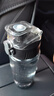 京东京造 运动水杯Tritan大容量运动水壶夏季学生塑料杯【防漏水】黑600ml 实拍图