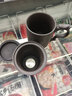 豪祥（HAOXIANG）紫砂茶杯茶水分离办公杯个人杯家用马克杯接待带盖过滤内胆泡茶杯 紫砂龙把办公杯-福 实拍图