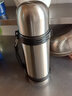 雄泰旅游壶大304不锈钢容量保温壶户外运动水壶便携车载旅游水壶 SJH4-120本色 1200ml 实拍图