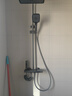 ARRTOTO官方恒温淋浴花洒套装全铜主体枪灰家用数显空气注入花洒全套喷头 6026-枪灰【四档冷热】花洒套装 实拍图