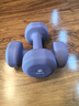 京东京造 彩色浸塑哑铃 男士女士家用哑铃 纯铁哑铃健身器材 6KG两只装 实拍图