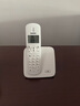 飞利浦（PHILIPS）无绳电话机 无线座机 子母机 办公家用 屏幕白色背光 持久待机 DCTG186白色 实拍图